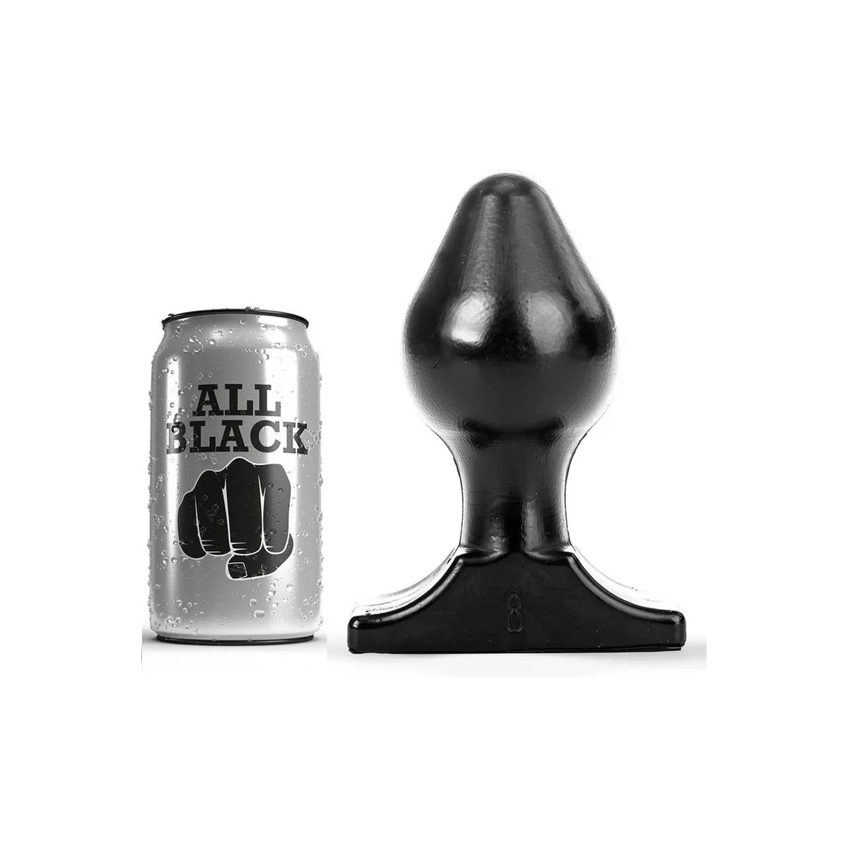 Analplug 16x8 cm von All Black | Fesselliebe.de