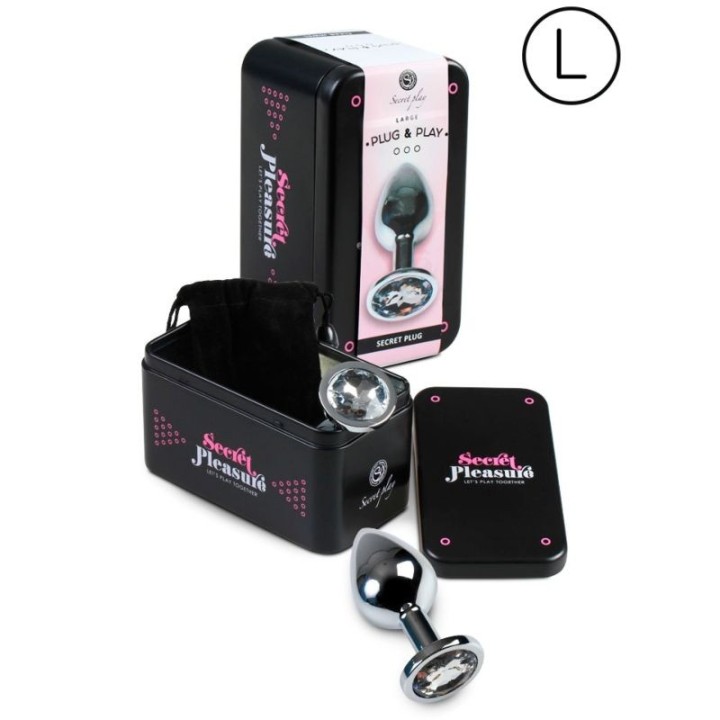 Analplug Grösse L - Klar von Secretplay Toys | Fesselliebe.de