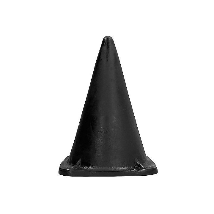 Dreieckiger Stecker 30 cm von All Black | Fesselliebe.de