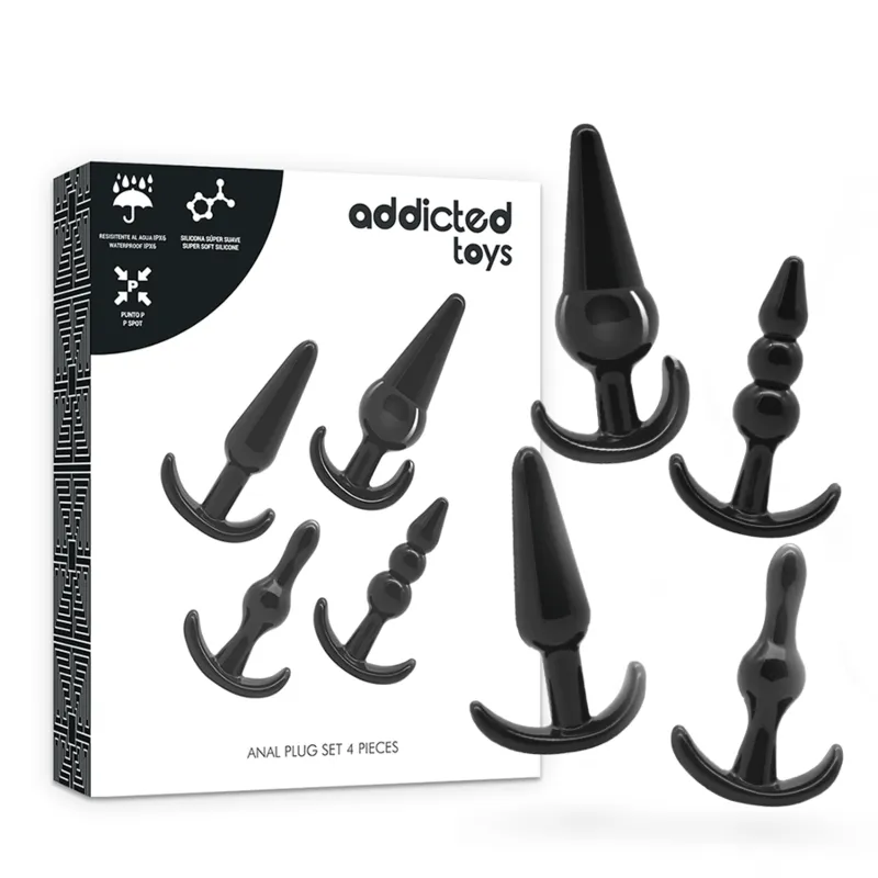 Set 4 Analplug von Addicted Toys | Fesselliebe.de