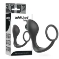 Analplug mit Schwarzem Silikonring von Addicted Toys