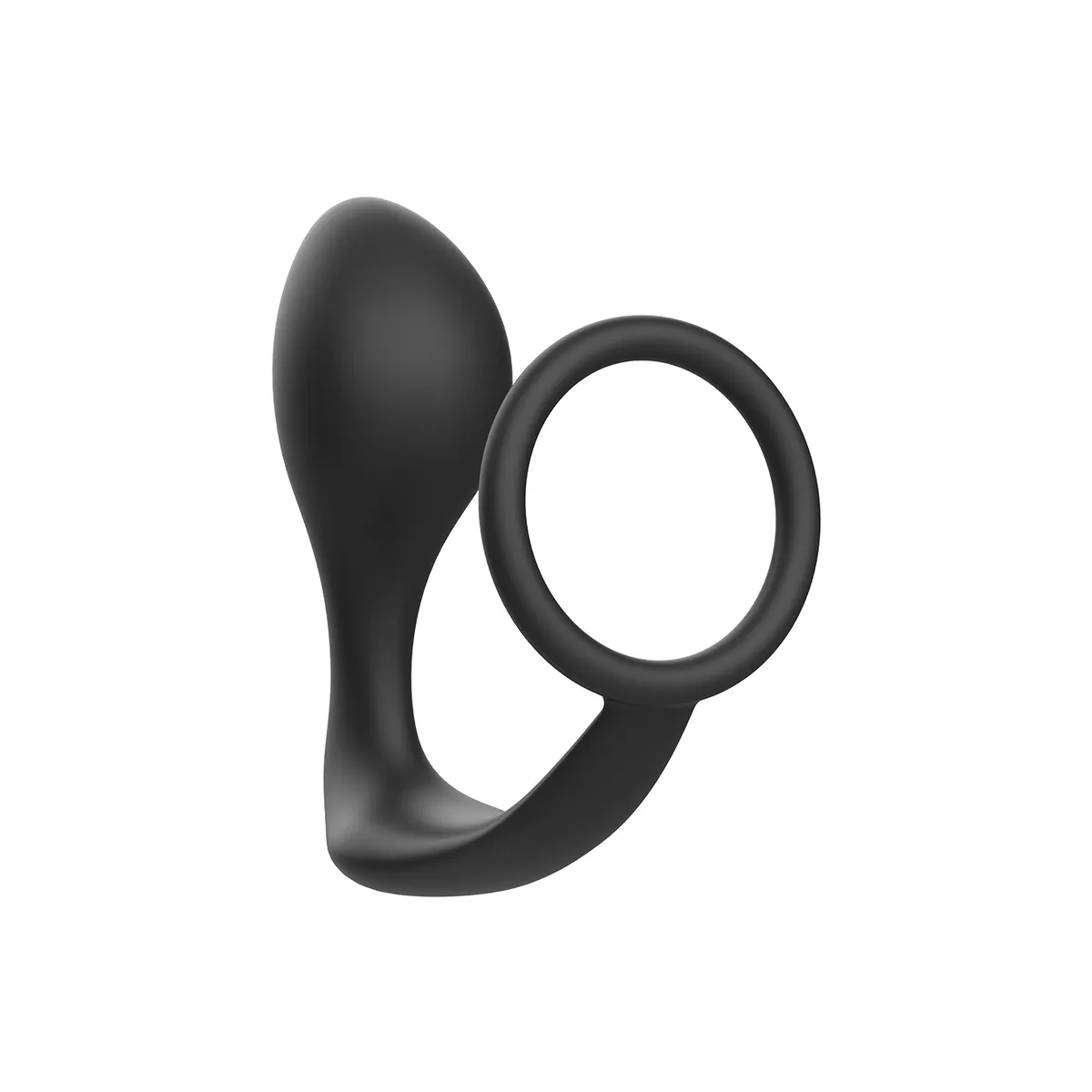 Analplug mit Schwarzem Silikonring von Addicted Toys | Fesselliebe.de