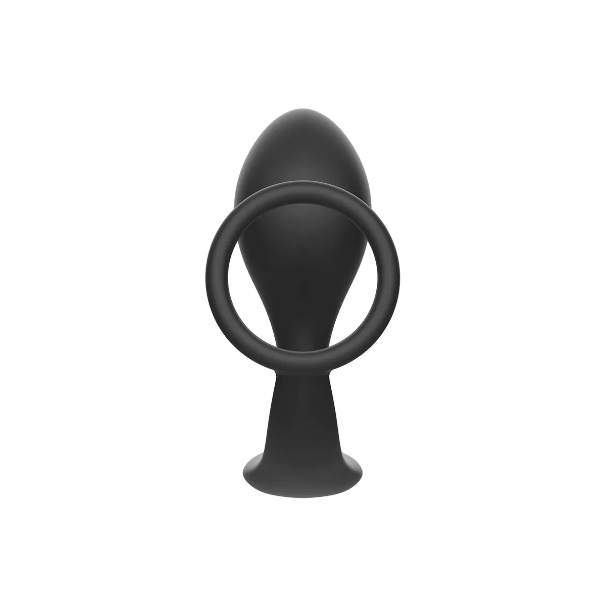 Analplug mit Schwarzem Silikonring von Addicted Toys | Fesselliebe.de
