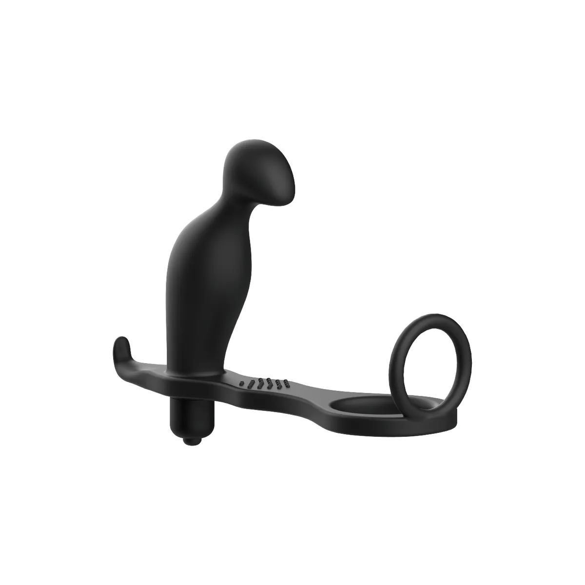 Analplug mit Schwarzem Silikonring 12 cm von Addicted Toys | Fesselliebe.de