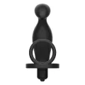 Analplug mit Schwarzem Silikonring 12 cm von Addicted Toys