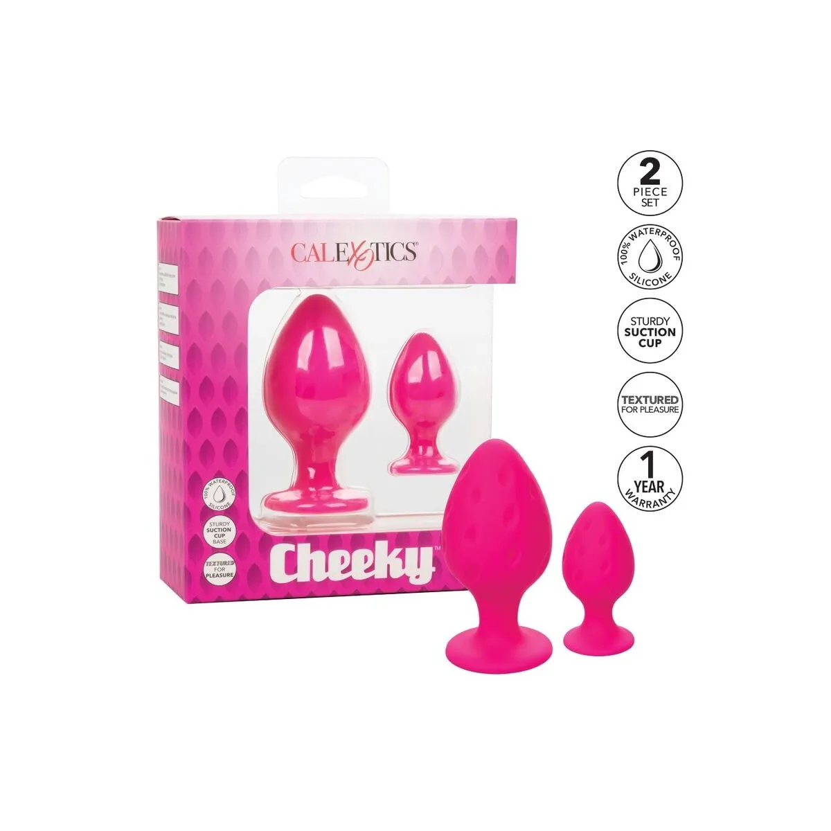 Cheeky Buttplug Rosa von Calexotics | Fesselliebe.de