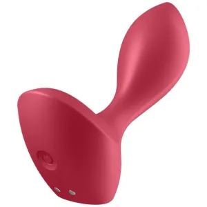 Backdoor Lover Roter Anal Vibrator Stecker Rot von Satisfyer Plugs | Fesselliebe.de