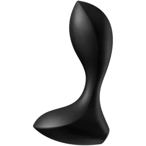 Backdoor Lover Roter Anal Vibrator Stecker Schwarz von Satisfyer Plugs