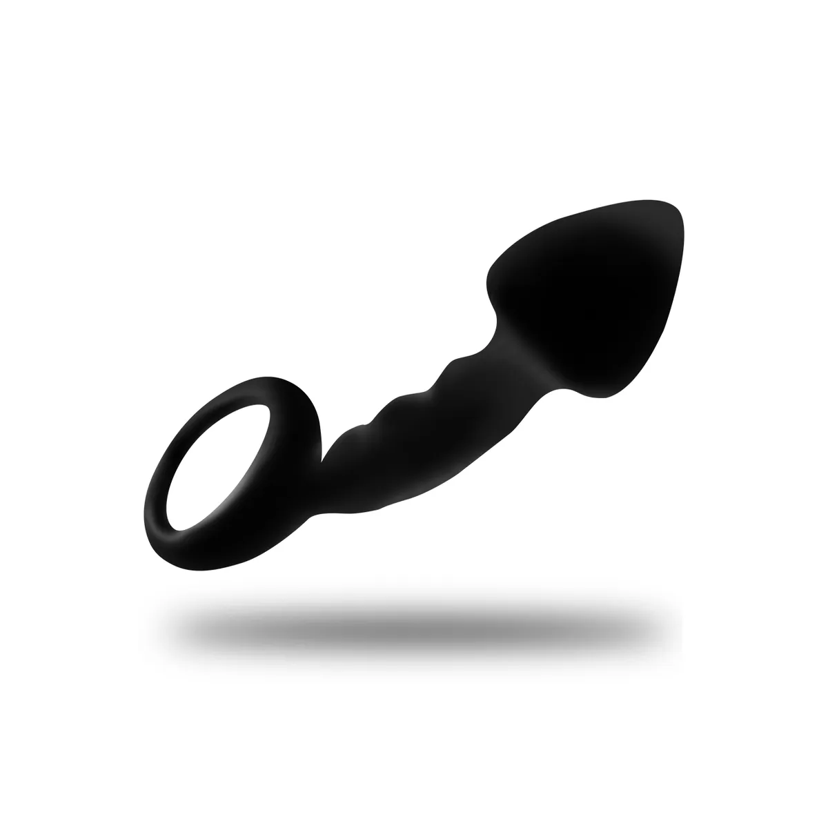 Gerippter Analplug mit Ring von Ohmama Anal | Fesselliebe.de