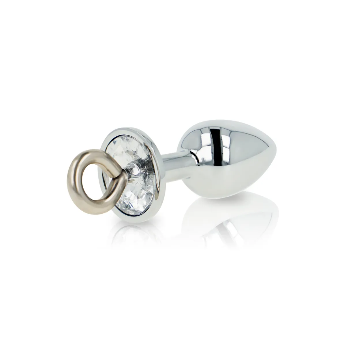 Metall Butt Plug mit Ring von Ohmama Fetish | Fesselliebe.de
