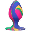 Cheeky Medium Tie-Dye Plug Anal von Calexotics