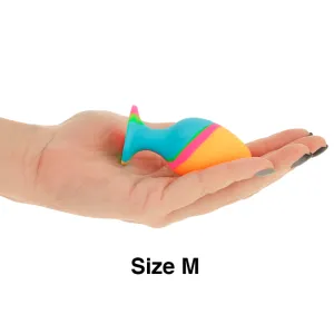 Mehrfarbige Silikon-Stecker-Set von Intense Anal Toys