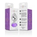 Analplug aus Aluminiummetall mit Violettem Kristall, Grösse M von Intense Anal Toys