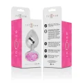 Analplug aus Aluminiummetall mit Rosa Kristall, Grösse M von Intense Anal Toys