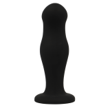Sean Plug Anal Premium Silikon Schwarz von Black&Silver | Fesselliebe.de