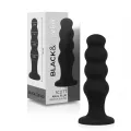 Scott Premium Silikon Analplug Schwarz von Black&Silver
