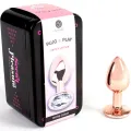 Metall-Butt-Plug Roségold, Kleine Grösse 7 cm von Secretplay Toys
