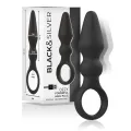 Ozzy Leistungsstarker Silikon-Analsplug von Black&Silver
