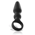 Ozzy Leistungsstarker Silikon-Analsplug von Black&Silver