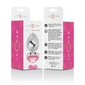Aluminium-Metall-Anal-Stecker Rosa Herz Grösse S von Intense Anal Toys