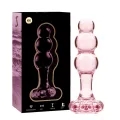 Modell 1 Analplug Borosilikatglas Rosa 10,5 cm -O- 3 cm von Nebula Series By Ibiza