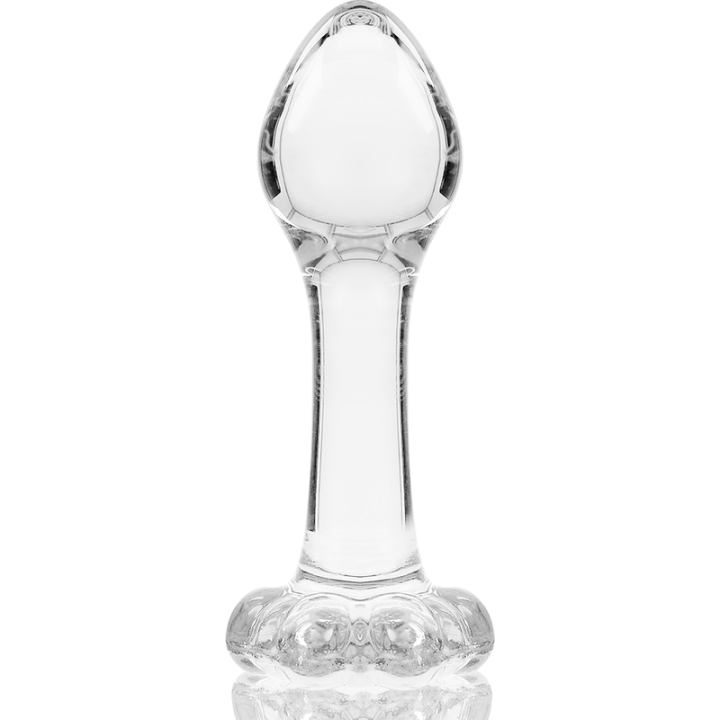 Modell 2 Analplug Borosilikatglas Klar 11 cm -O- 3,5 cm von Nebula Series By Ibiza | Fesselliebe.de