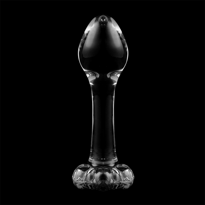 Modell 2 Analplug Borosilikatglas Klar 11 cm -O- 3,5 cm von Nebula Series By Ibiza | Fesselliebe.de