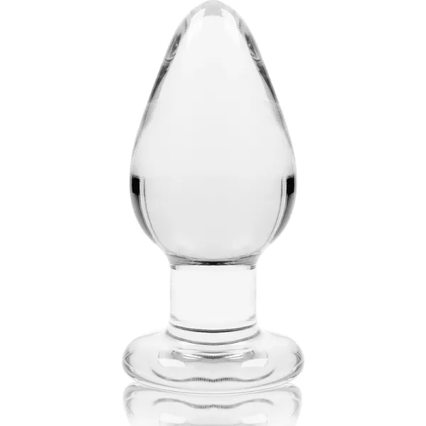 Modell 3 Analplug Borosilikatglas Transparent 11 cm -O- 5 cm von Nebula Series By Ibiza | Fesselliebe.de