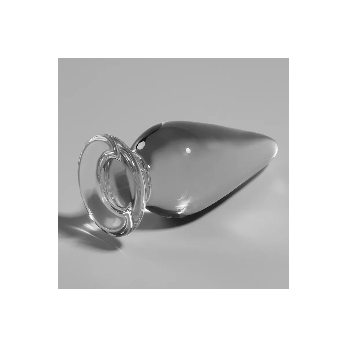 Modell 4 Analplug Borosilikatglas Klar 11 cm -O- 5 cm von Nebula Series By Ibiza | Fesselliebe.de