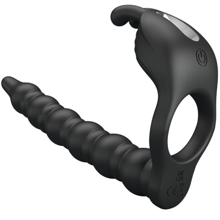 Blackney Penisringe mit Vibrator-Plug von Pretty Love | Fesselliebe.de