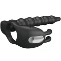 Blackney Penisringe mit Vibrator-Plug von Pretty Love