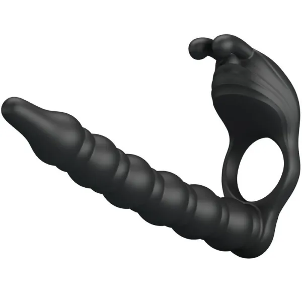 Blackney Penisringe mit Vibrator-Plug von Pretty Love | Fesselliebe.de