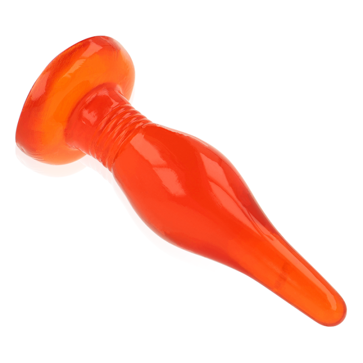 Roter Soft Touch Analstecker 14,2 cm von Baile Anal | Fesselliebe.de