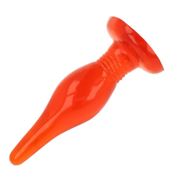 Roter Soft Touch Analstecker 14,2 cm von Baile Anal | Fesselliebe.de
