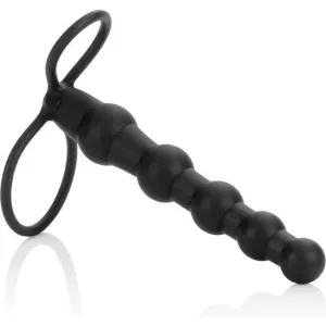 Beaded Dual Penetrator Schwarz von Calexotics | Fesselliebe.de