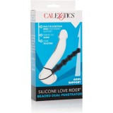 Beaded Dual Penetrator Schwarz von Calexotics | Fesselliebe.de