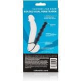 Beaded Dual Penetrator Schwarz von Calexotics | Fesselliebe.de