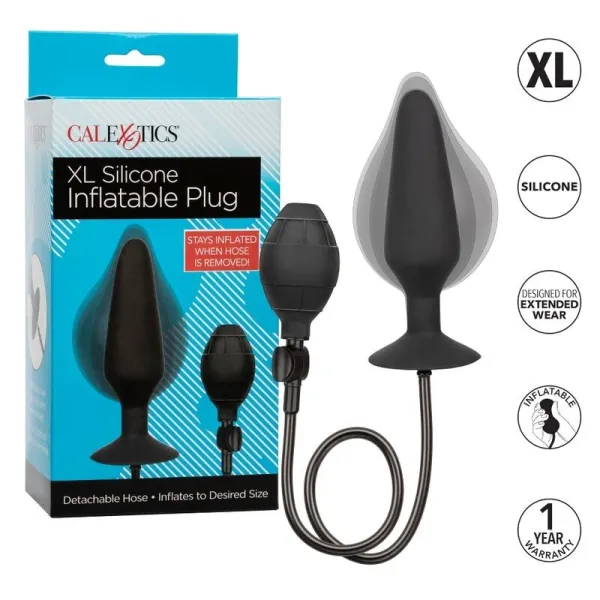 XL Silikon-Aufblasbarer Stecker von Calexotics | Fesselliebe.de