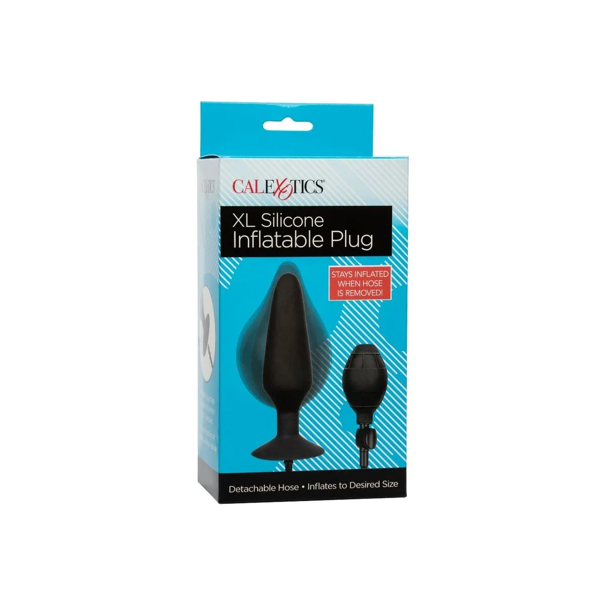 XL Silikon-Aufblasbarer Stecker von Calexotics | Fesselliebe.de