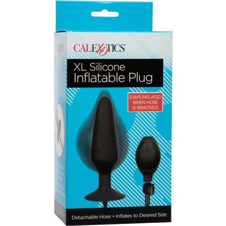 XL Silikon-Aufblasbarer Stecker von Calexotics | Fesselliebe.de