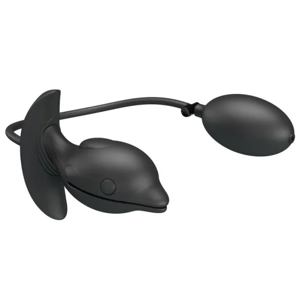 Aufblasbarer & wiederaufladbarer Delfin Analsplug von Pretty Love Bottom | Fesselliebe.de