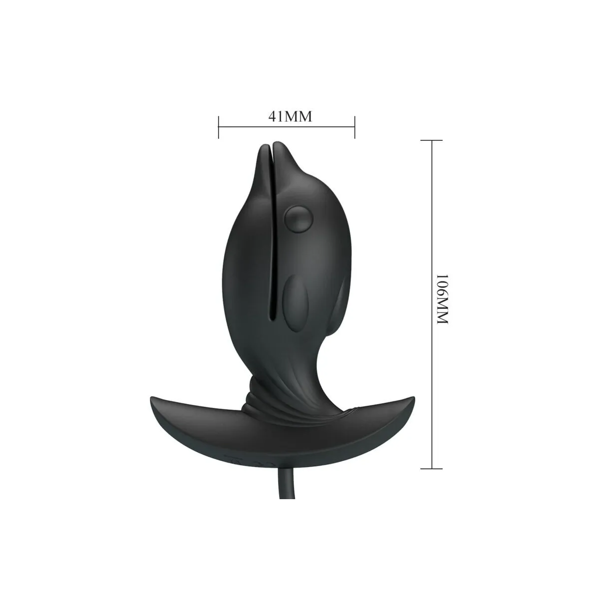 Aufblasbarer & wiederaufladbarer Delfin Analsplug von Pretty Love Bottom | Fesselliebe.de