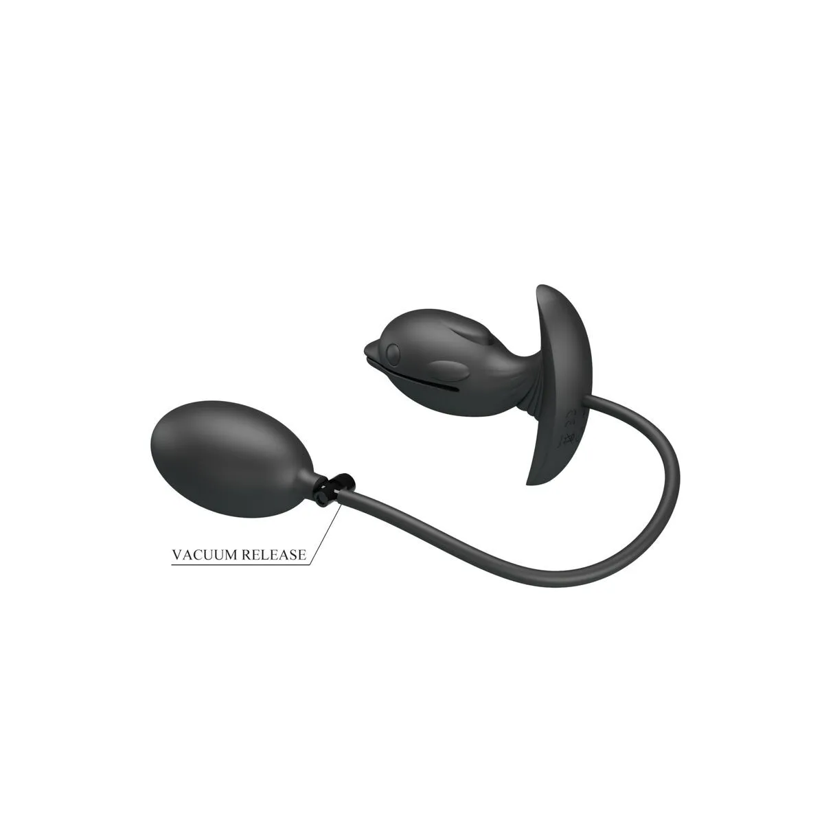 Aufblasbarer & wiederaufladbarer Delfin Analsplug von Pretty Love Bottom | Fesselliebe.de