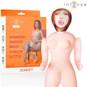 Aufblasbare Puppe Scarlett mit Drei Öffnungen von Intense Dolls | Fesselliebe.de
