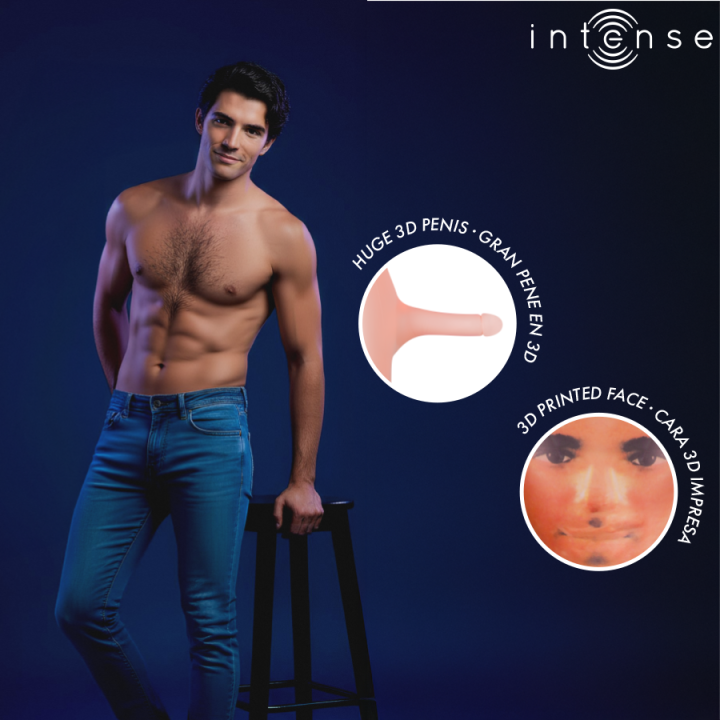 Aufblasbare Puppe anthony mit 3D-Penis von Intense Dolls | Fesselliebe.de