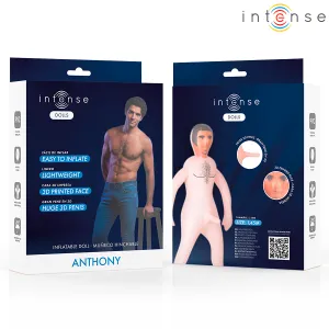 Aufblasbare Puppe anthony mit 3D-Penis von Intense Dolls
