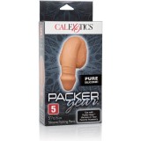Silikon-Packung Penis 12,75 cm Karamell von Calexotics | Fesselliebe.de