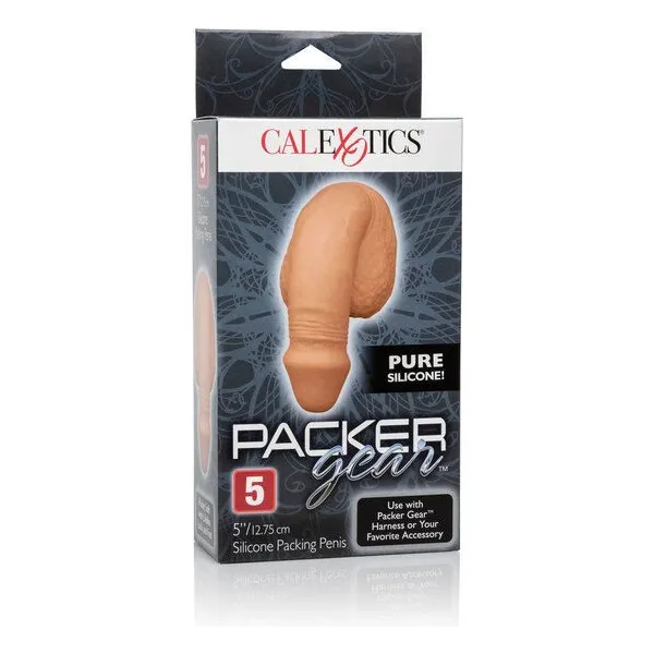 Silikon-Packung Penis 12,75 cm Karamell von Calexotics | Fesselliebe.de