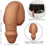 Silikon-Packung Penis 12,75 cm Karamell von Calexotics | Fesselliebe.de