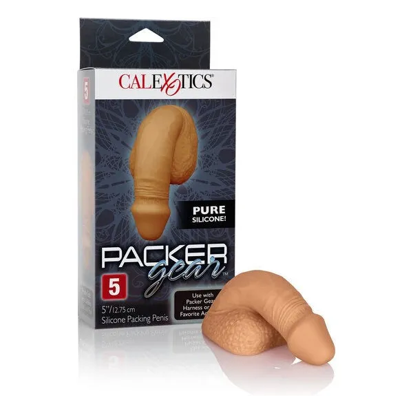 Silikon-Packung Penis 12,75 cm Karamell von Calexotics | Fesselliebe.de